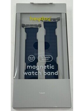 Heyday - Apple Watch Silicone Band Size 38-41 mm in Blue - 1 Count New